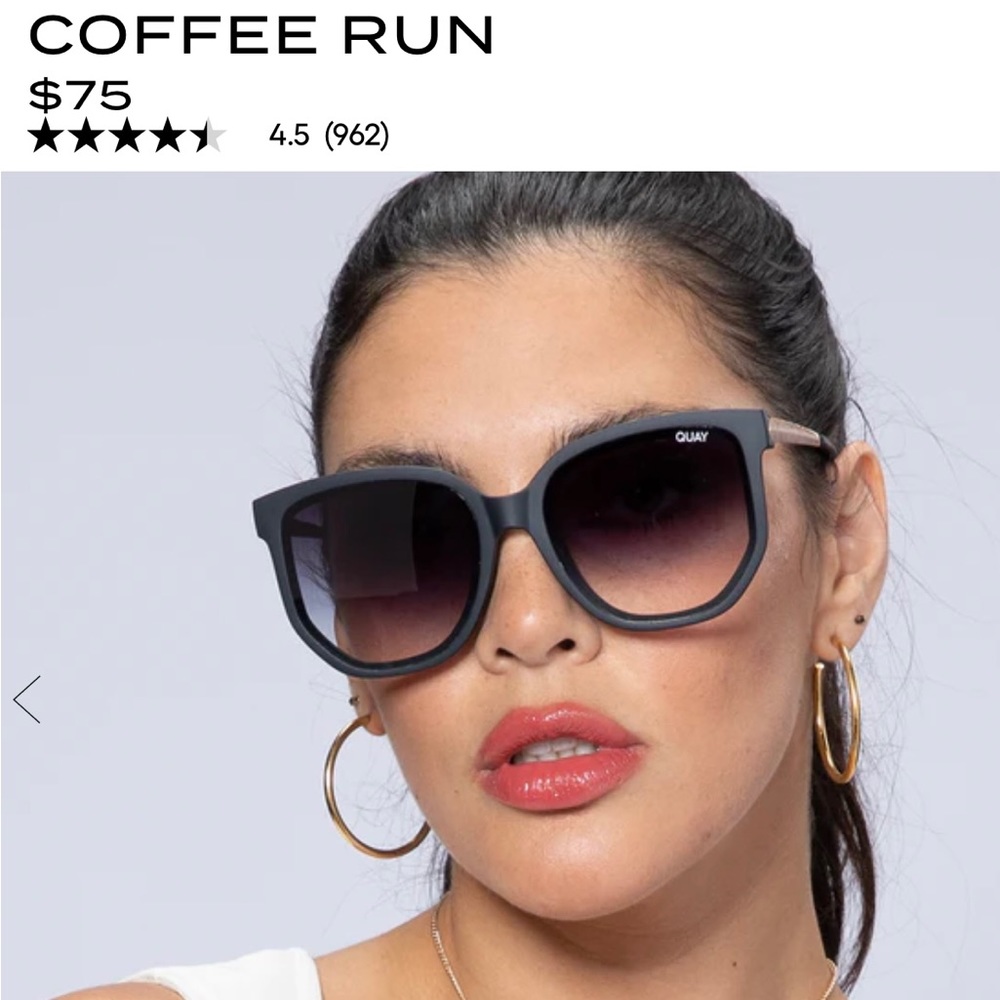 Quay Australia’s Coffee Run Sunglasses